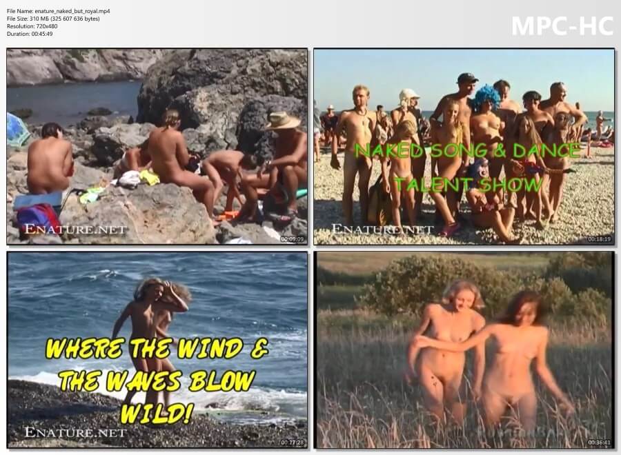 Enature - Naked royal vacation at sea - Naturism is about peace and tranquility