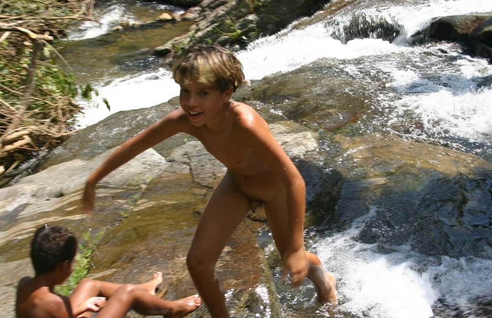 Brazilian Cliff Slide pics - What the Concept of Naturist Recreation Entails
