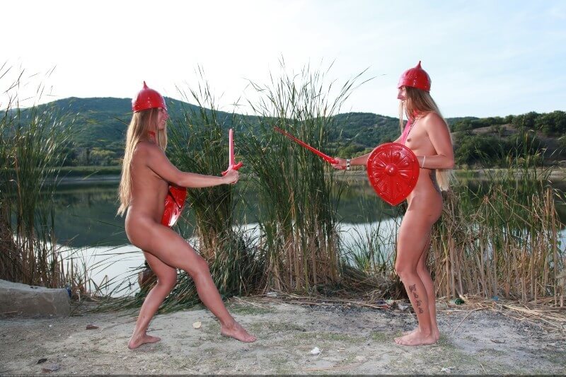Life Near The Pond pics - Nudism brings joy to life