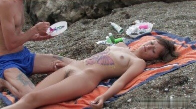 Naked body art on the beach Full HD video - What Do You Know About the Culture of Nudity