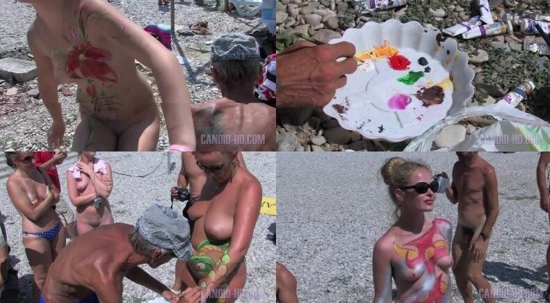 Body Art Festival 2008 Part 1 - Nudism helps overcome shyness and insecurities