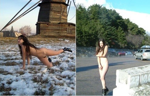 Beautiful Suntan Stretches-Winter Sport pics - Nudism promotes respect for the environment