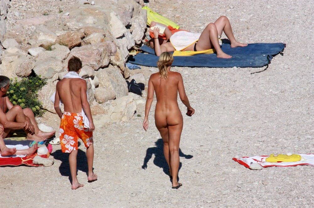 European Beach Entrance pics - Down with Shame—Become a Nudist