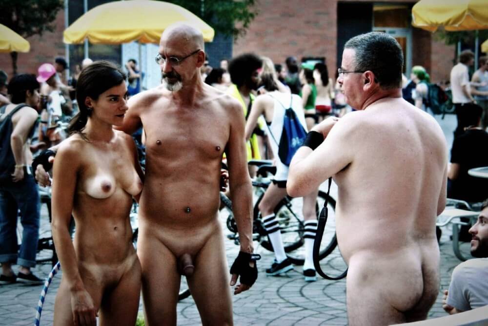 World Naked Bike Ride [WNBR] UK 2011 gallery - Living in harmony with nature is a defining characteristic of the naturist and nudist community