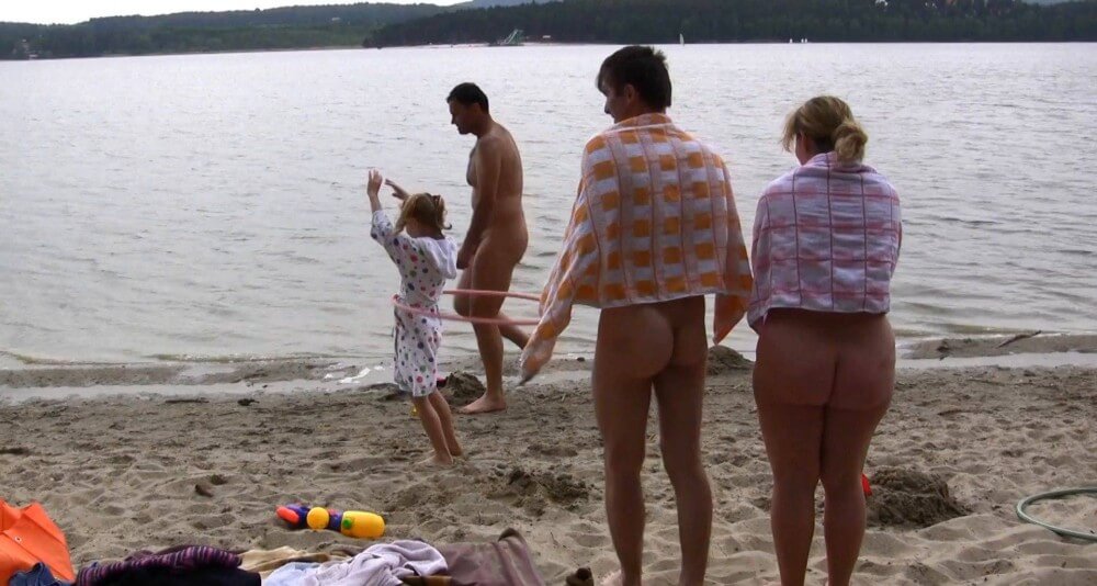 Naturist Sport Medley 1 Full HD video - Watching naked nudists