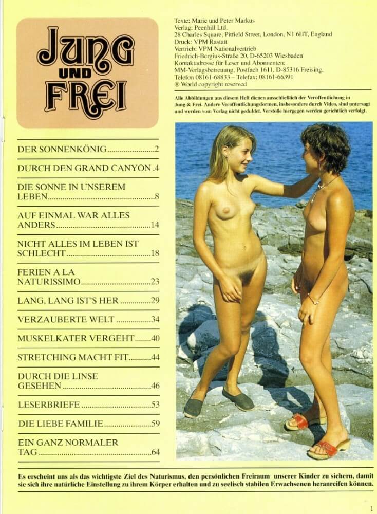 Jung und Frei Nr 76 - Nudity helps us better understand ourselves and those around us