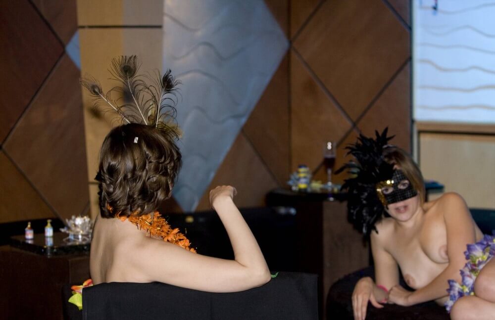 Masquerade Lounging photos - Nudity is perceived as a natural aspect of life
