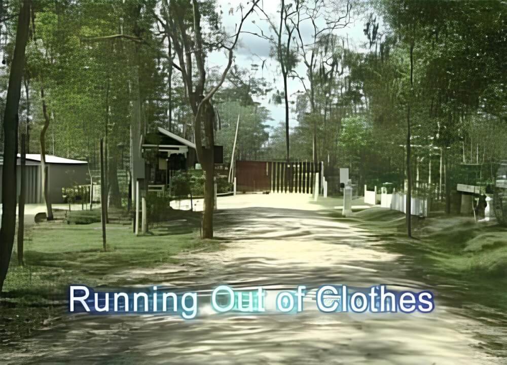 Enature - Running out of clothes - Naturists live in harmony with nature