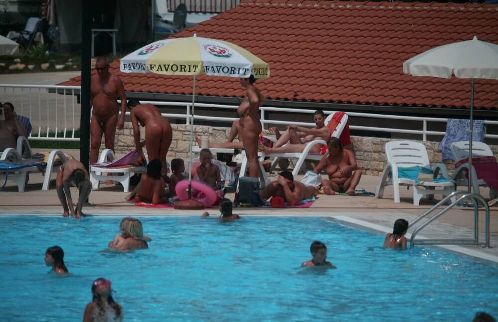 Naturist Pool Observation pics - Nudism and naturism promote respect for natural beauty and diversity