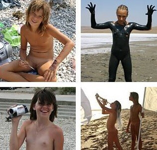 Naturism photo gallery # 3 - Clothing is a barrier for a nudist