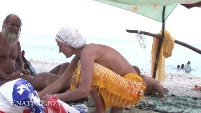 Enature - Back to the bare beach Full HD - It strives for inner balance—not being afraid to be naked among those like you