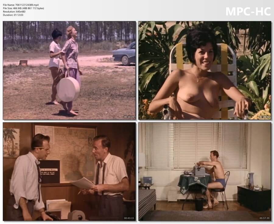 Diary of a nudist (1961) film HD - Popularizing nudism among the general public