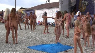 Cool Day At The Beach Full HD video - Down with Shame—Become a Nudist