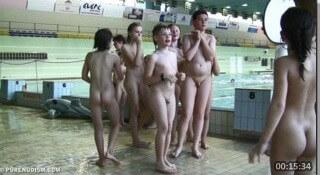In a pool named Argentina Full HD - Naturists live freely and naturally