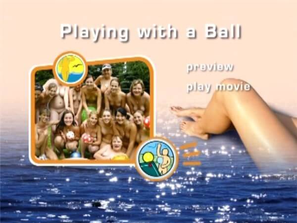 Naturist Freedom: Playing with a ball - Joy and pleasure are an integral part of the nudist and naturist experience