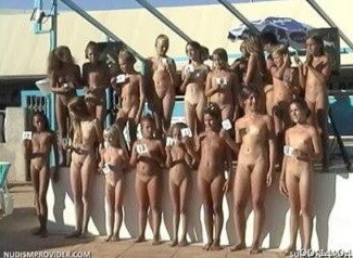 Junior Miss Pageant France video 2 - Belief in oneself and ones own strengths are important qualities for practitioners of naturism and nudism
