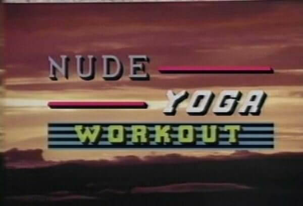 Nude yoga workout retro - Nudity helps you feel free