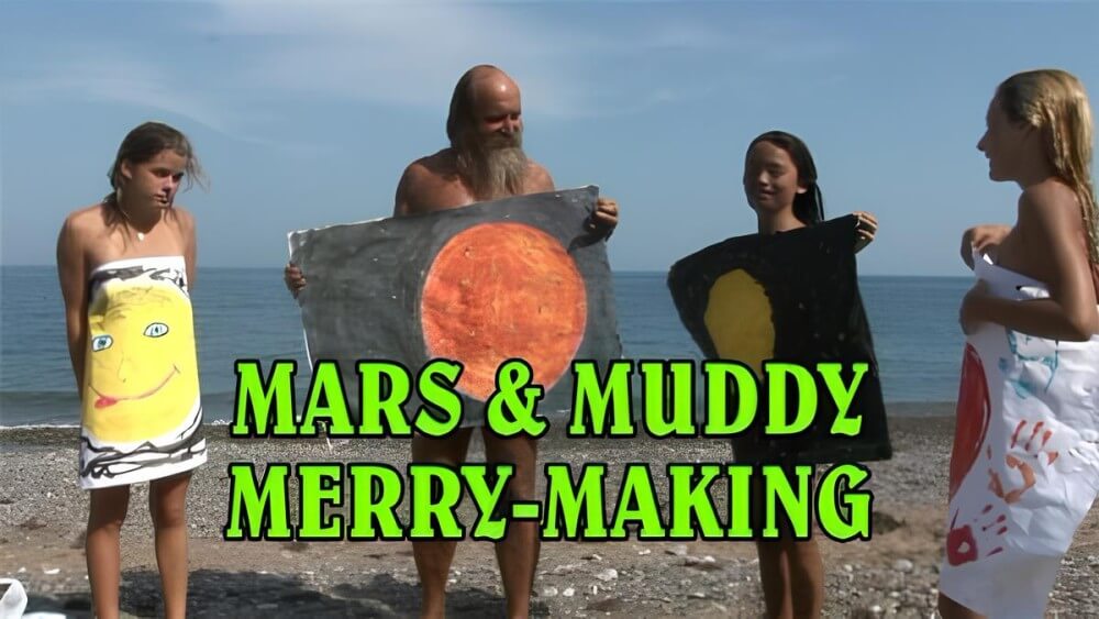 Enature - Mars and Muddy Merry-Making - Nudism and naturism are a path to self-acceptance