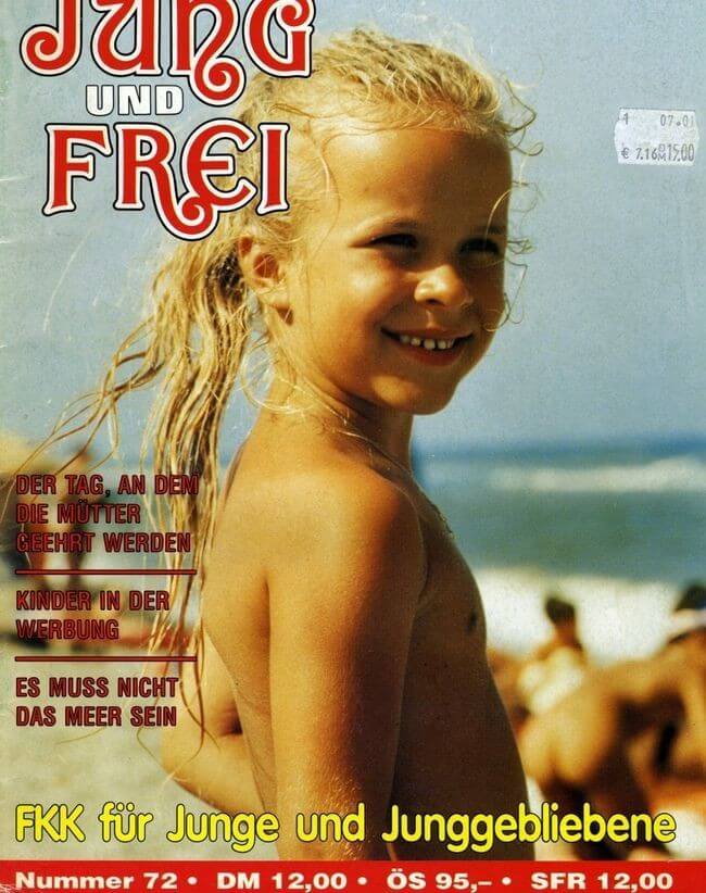 Jung und Frei Nr 72 - She appeared completely naked