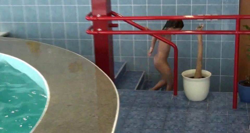 Indoor Swim Exercise - Nudity is a natural part of life