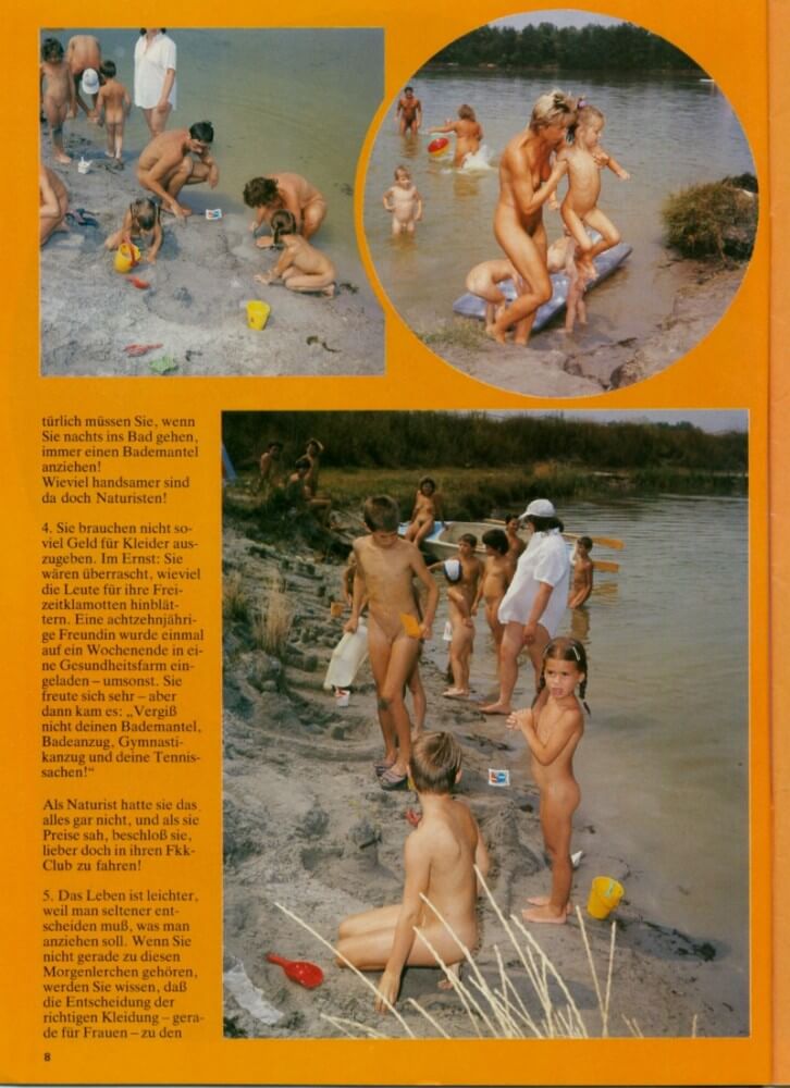 Jung und Frei Nr 39 - A spontaneous movement toward nudity