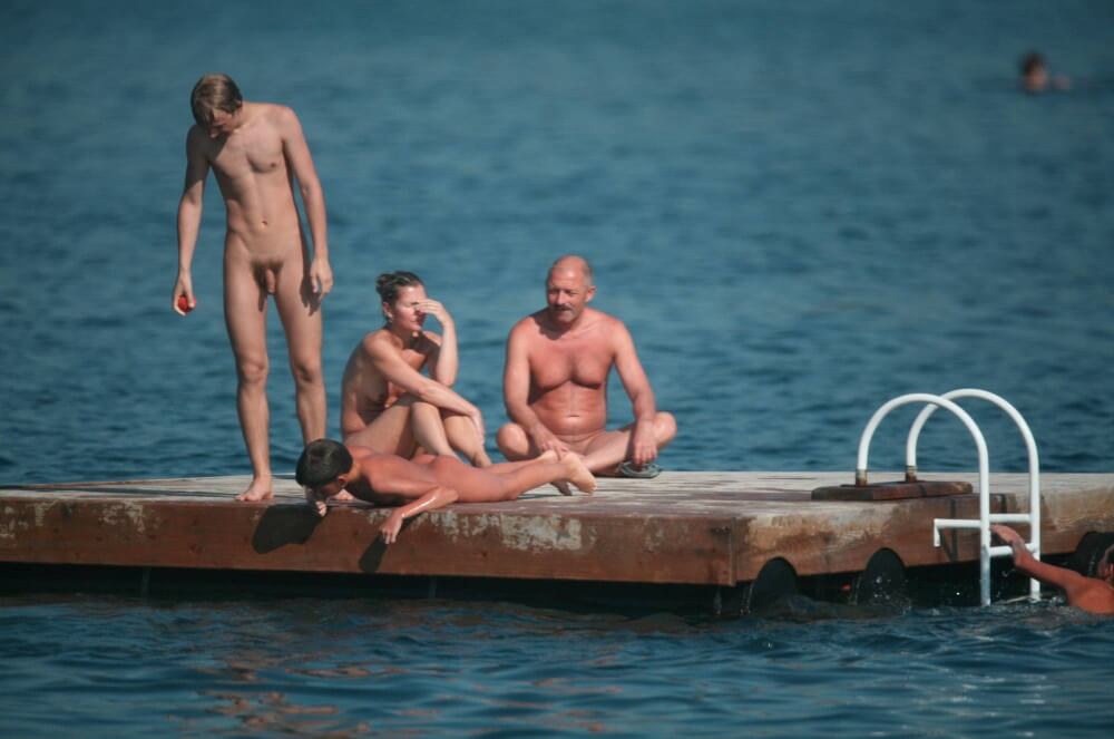 Naturist Family Water Slab pics - Family nudism in its cultural context