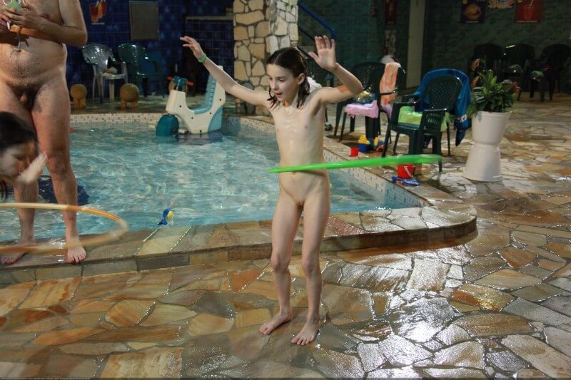 Naturist club games pool photos - Naturists live in harmony with nature