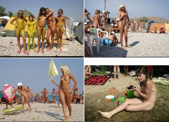 Beautiful Princesses On The Sea photos - A spontaneous movement toward nudity