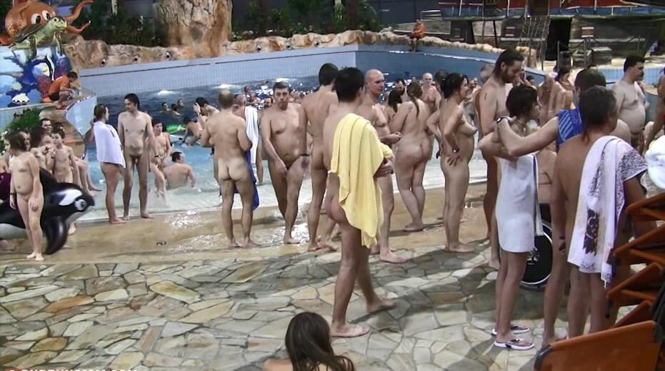 Aquatic park reunion video - People who practice nudism also believe that everyone is equal, regardless of circumstances