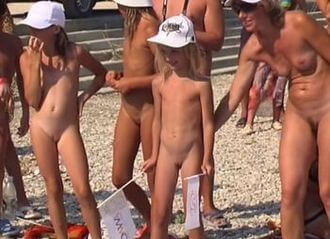 Naturist Royal Family Show video - Types of recreation in nudist destinations