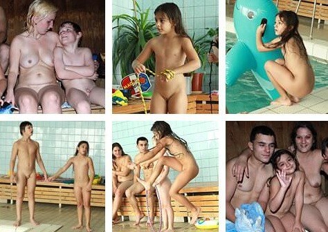 Pool and a sauna photo gallery - Nudism fosters trust if you are sincere
