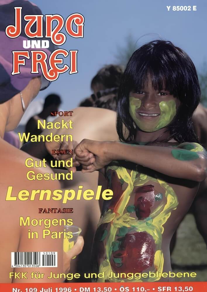 Jung und Frei Nr 109 - Peace and tranquility are important values for advocates of naturism and nudism