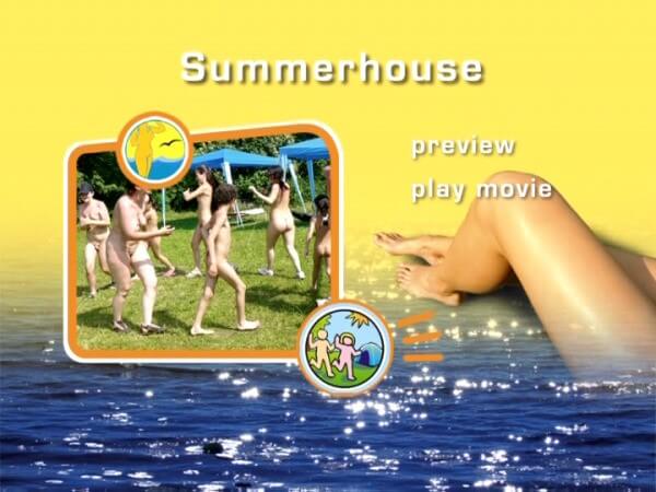 Naturist Freedom: Summer house DVD - Striving for harmony with nature—its okay to be a little naked