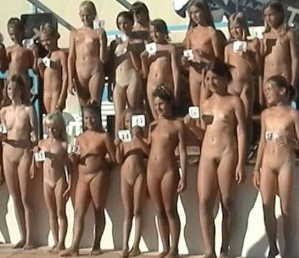 Pageant Family Lines Full HD video - Living with joy and ease is part of the naturist lifestyle